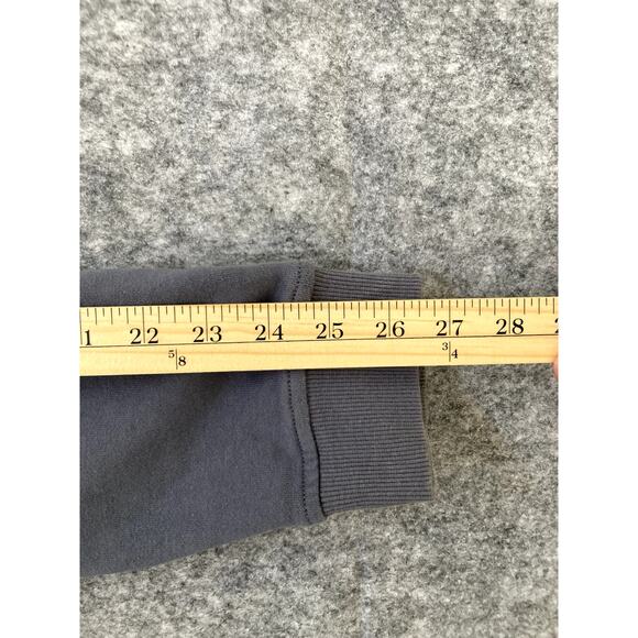 511 TACTICAL Sweater Men large Long Sleeve Pullover Pocket Crewneck Gray Hiking - Picture 5 of 7